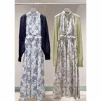 Retro Sleeveless Halter Fitted Waist Vest Dress