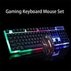 GTX300 Gaming CF LOL Gaming Keyboard Mouse Glowing Set