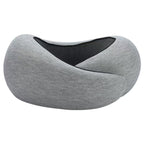 Soft Memory Foam Travel Neck Pillow U Shape Adjustable Support Comfortably Sleeping On Plane Car Office Noon Break