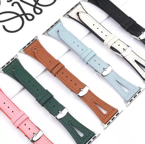 22mm Watch Strap Watch fFashion V Silicone Leather Strap