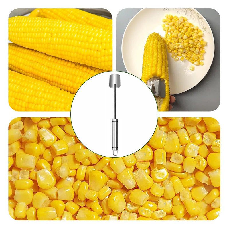 Stainless Steel Household Kitchen Multi-functional Corn Shovel