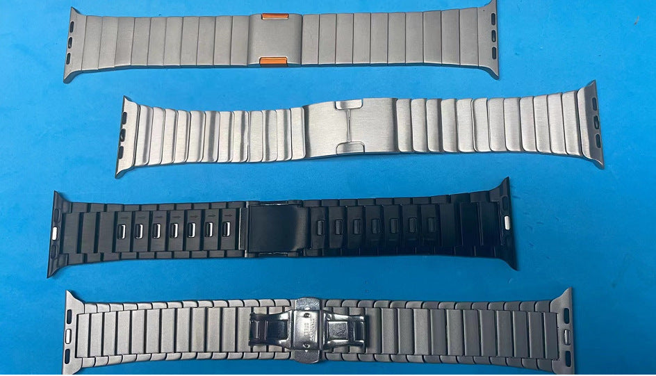 Butterfly Buckle Strap Metal Stainless Steel