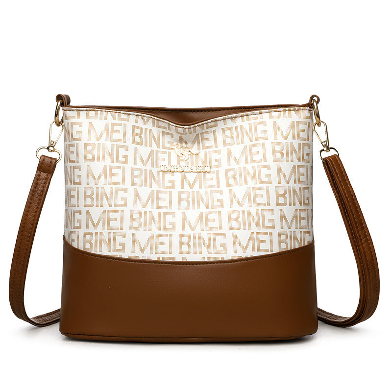 Retro Soft Leather Simple Versatile Messenger Bag