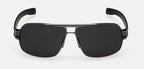 Polarized Sunglasses Men's Sunglasses Metal Square