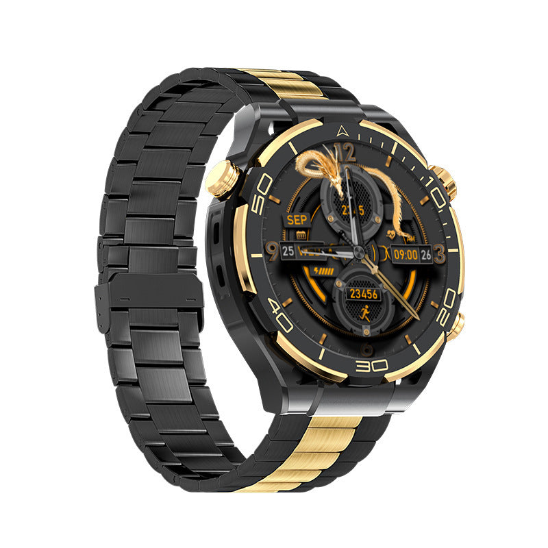 Extraordinary Gold Edition Multi-function Intelligent Sports Electronic Smart Watch