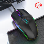 Computer Office Luminous Mute Wired Mouse