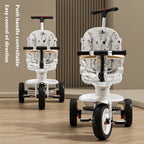 Tricycle Pedal Baby Car Children Lightweight Toy Trolley
