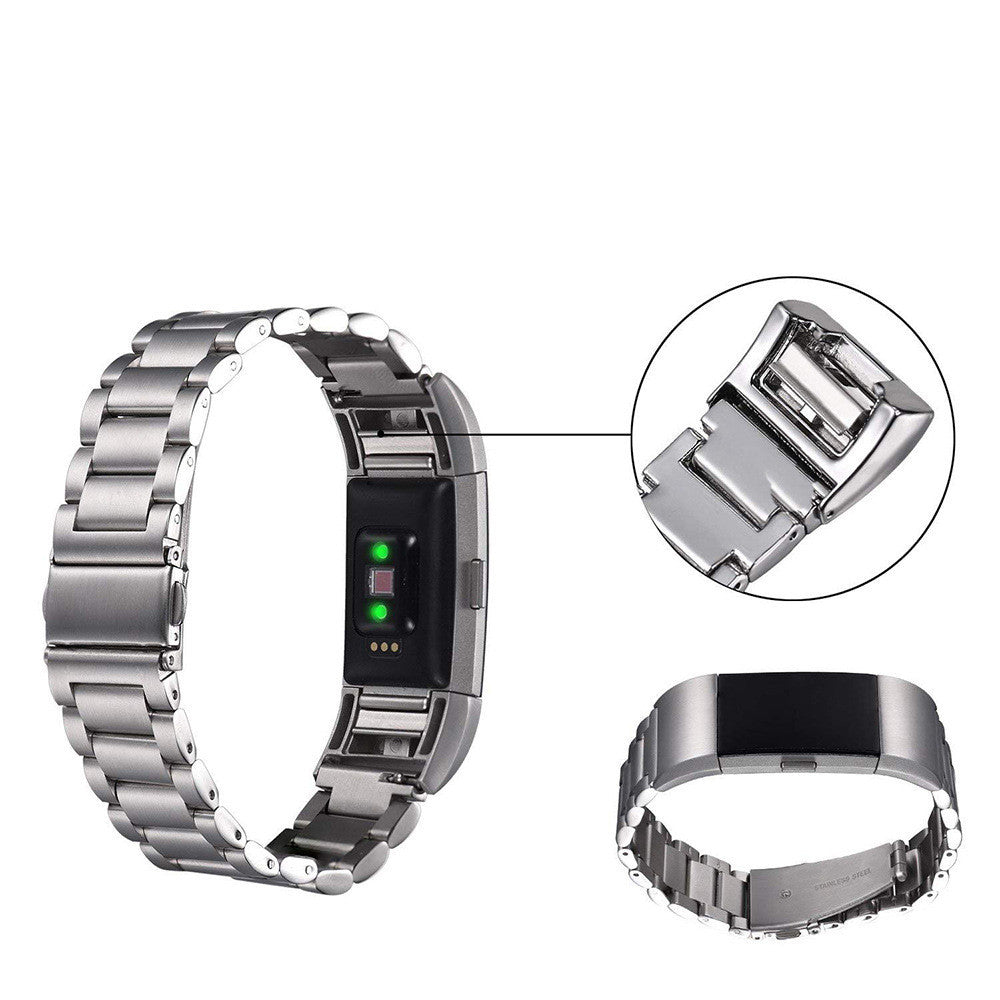 Stainless Steel Three Bead Strap Metal