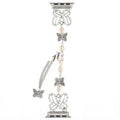 Pearl Butterfly Bracelet Zinc Alloy Metal Strap