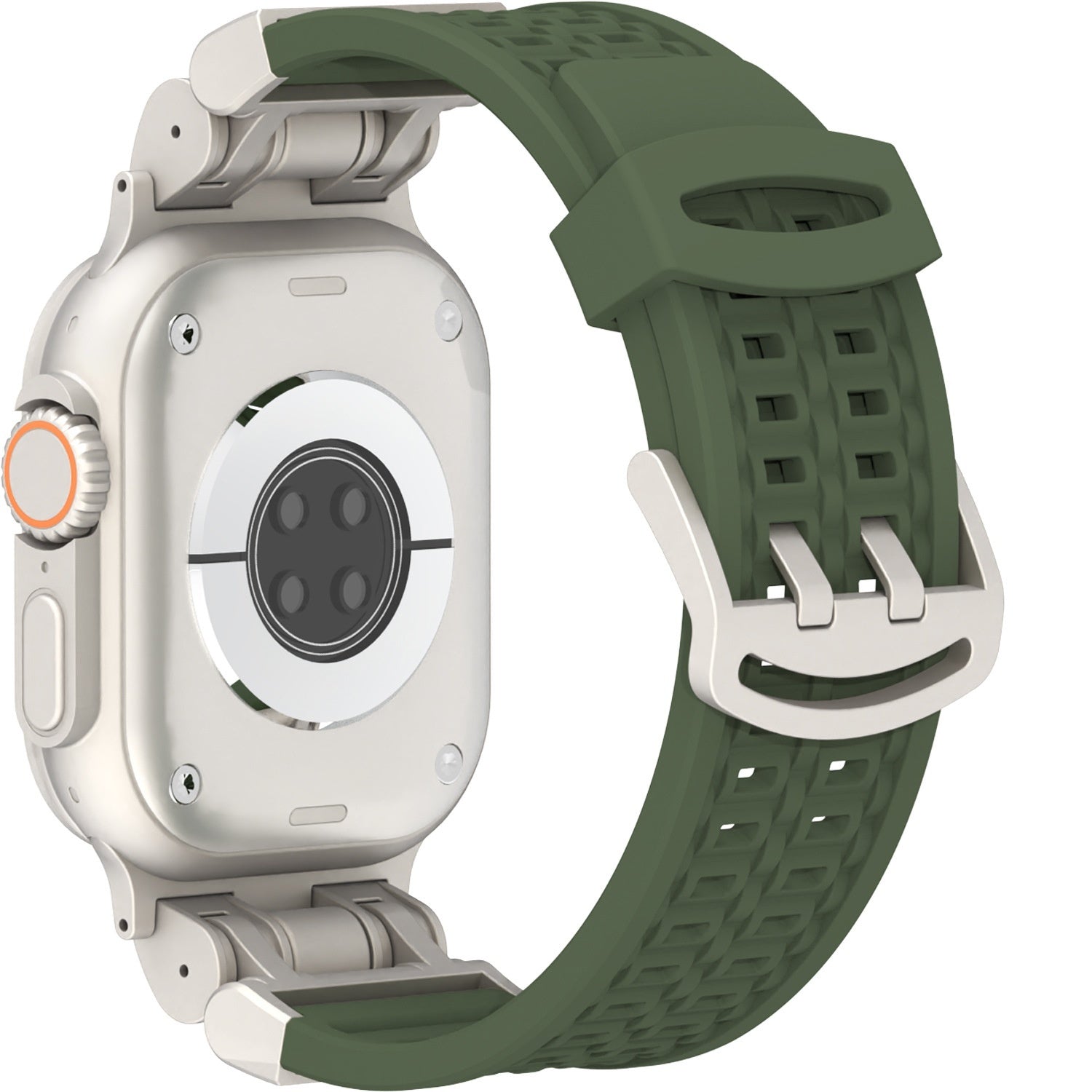 Watch Band 10 Generation Ultra2 Mech Metal Silicone Strap