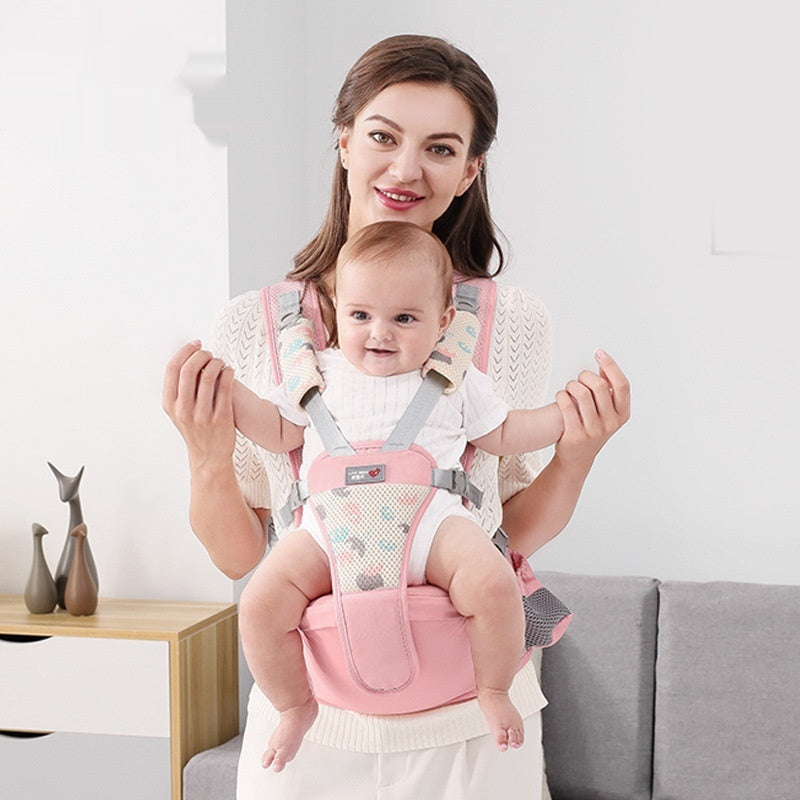 Baby Strap Waist Stool Lightweight Front And Back Two Use Not Stuck Neck